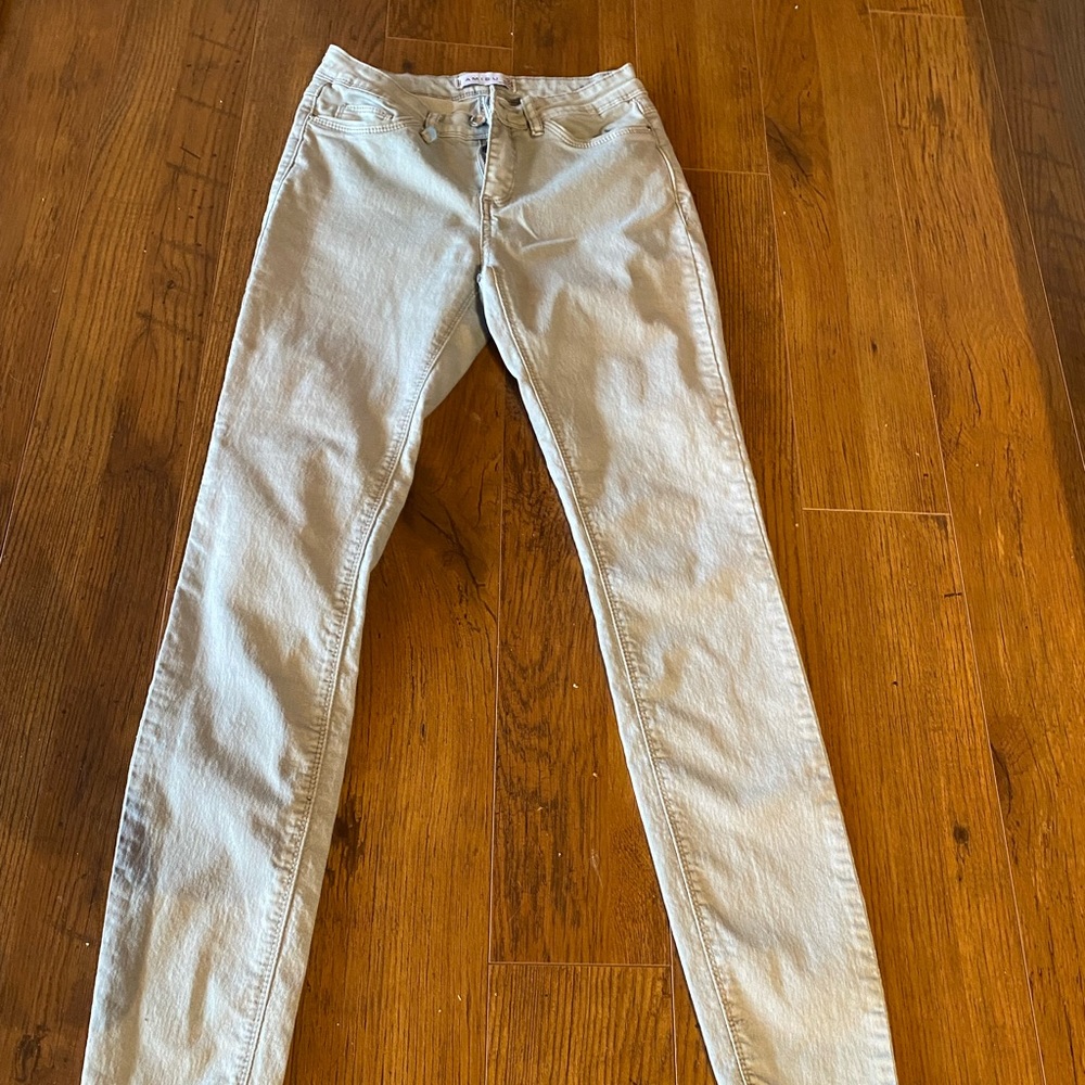 Amisu pale blue skinny leg jeans